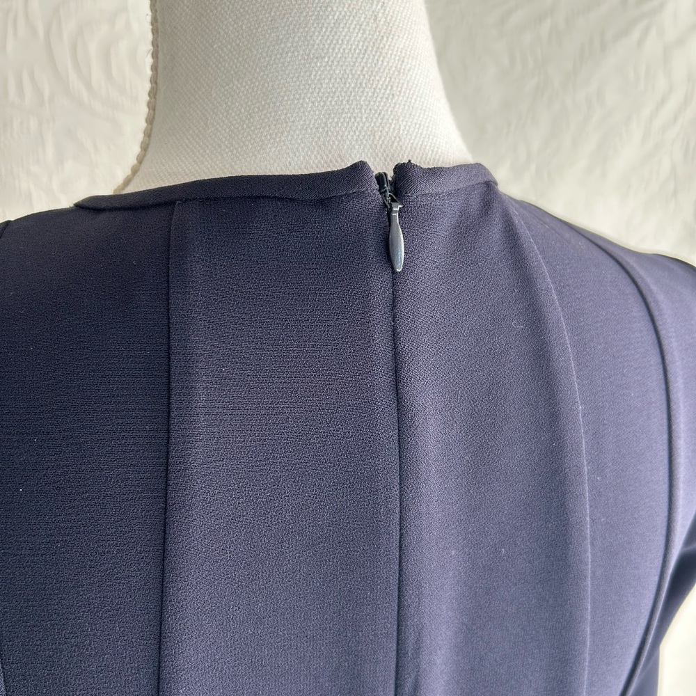 LK Bennett London Jessica Dress Sloane Blue (Navy) Size 2 - Picture 4 of 16